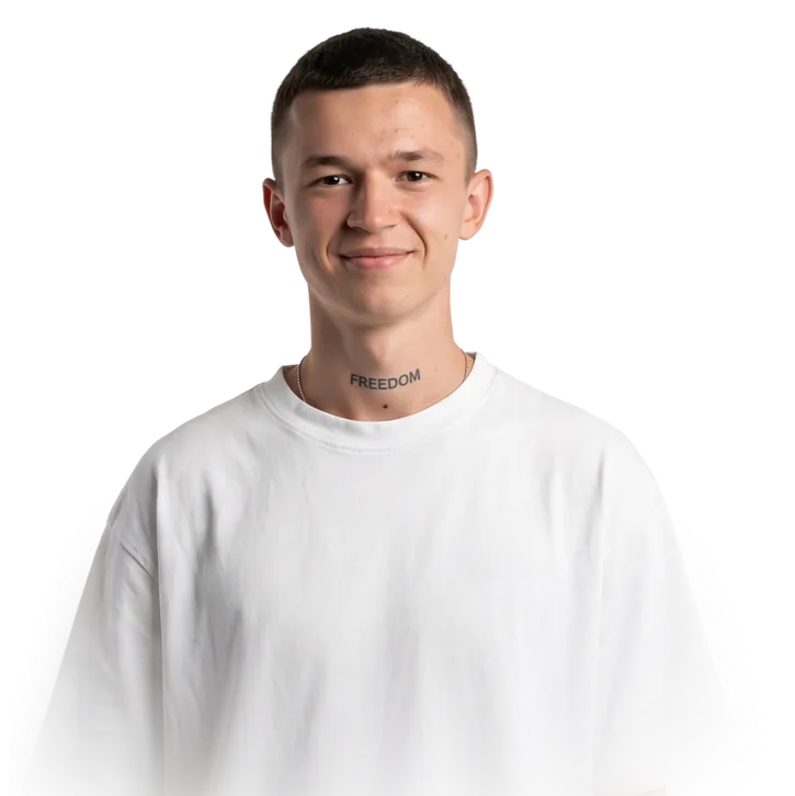 Artem Himich, founder of mr.freedom — web designer and website developer